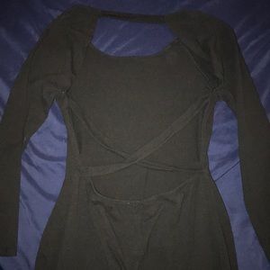 Charlotte Russe open back mini dress